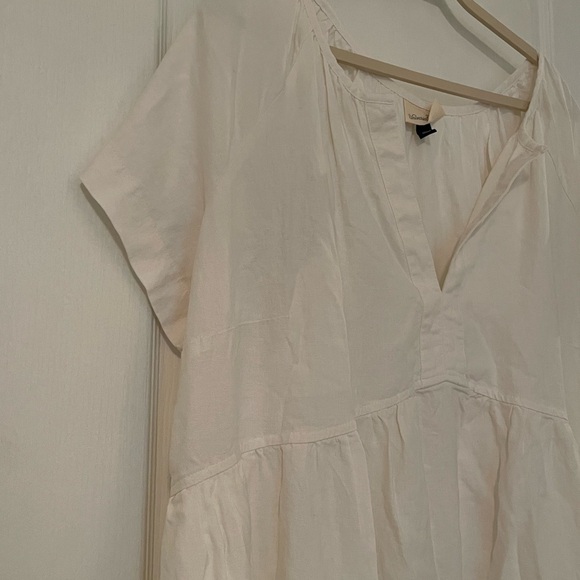 White Line Popover Dress - Picture 5 of 12